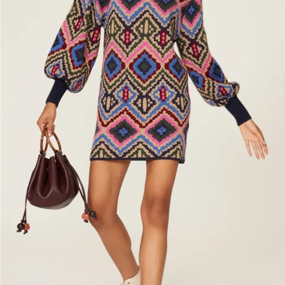 Farm Rio sweater dress